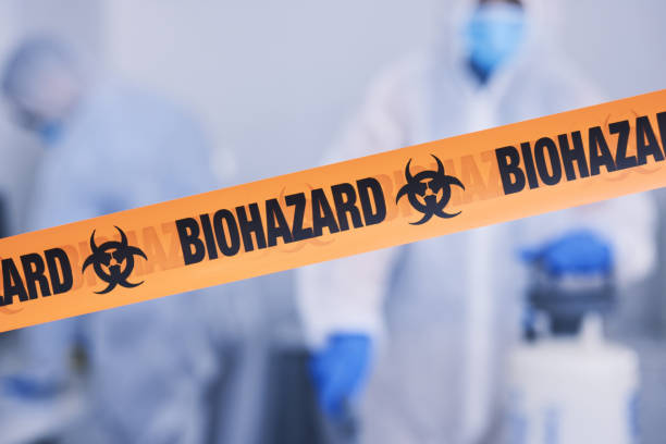 Professional Trauma Scene Cleanup technician working in Arlington, VA